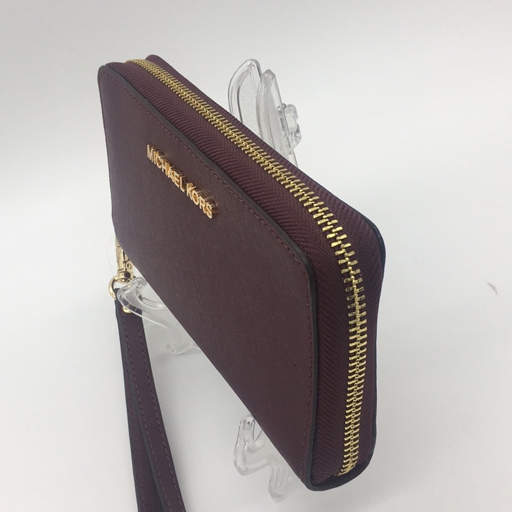 Michael Kors Jet Set Travel Phone Wallet Wristlet - Picture 7 of 8